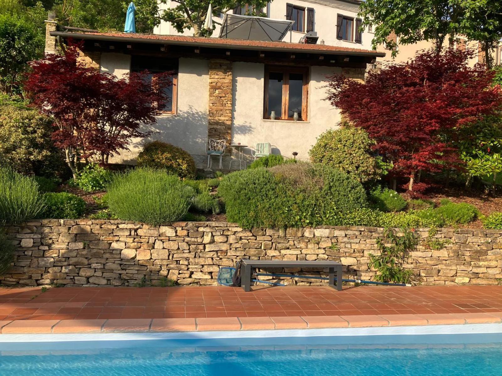 Casa Petra - Casa Tre Stelle - Casa Caneva - Ferien Fuer 6-14 Personen Ponti Dış mekan fotoğraf